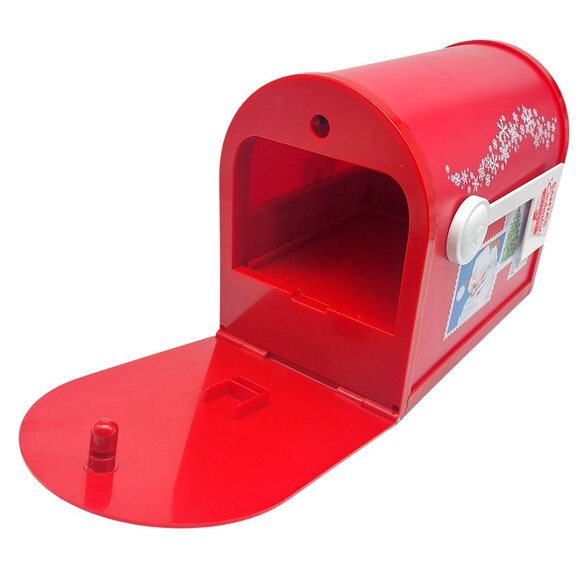 Mr Christmas Vintage Santas Enchanted Mailbox Red Christmas Decor NO LETTERS - Picture 4 of 4